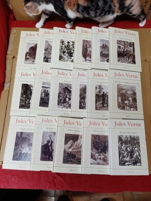 Jules Verne - Colectia integrala (17 vol.) - Erc Press / ErcPress in stare buna (In fata steagului Sfinxul ghetarilor Naufragiatii de pe Jonathan etc) foto