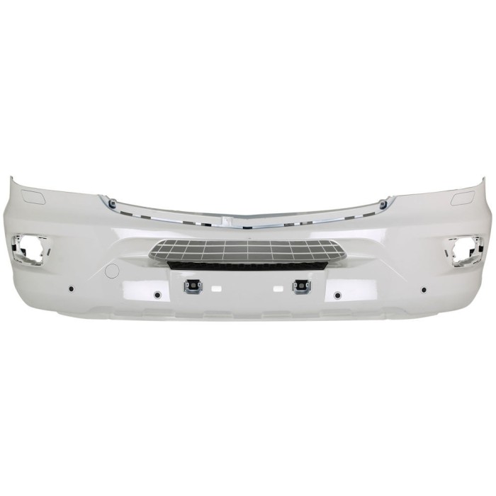 Bara fata Mercedes Sprinter (W906), 10.2013-, parte montare neagra, cu gauri senzori de parcare si proiectoare, spalator, 50N207-2, Aftermarket