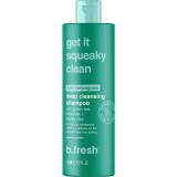 Sampon pentru par gras cu ceai verde si carbune activ Get It Squeaky Clean, 335ml, B.fresh