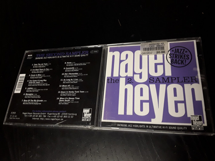 [CDA] Nagel Heyer - The 2 Sampler - Swinging Jazz Highlights - cd audio original