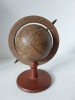 * Glob pamantesc de masa, vechi, vintage, lemn, 18cm inaltime