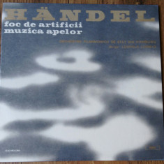 LP Handel - Foc De Artificii / Muzica Apelor