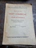 Revista Drept Comercial &amp; Studii Economice 1944, Anul XI Nr. 8-10, Oct-Nov-Dec, Bucuresti, Romana, Stare Uzata