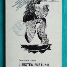 Constantin Salcia – Linistea furtunii ( prima editie )
