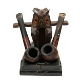 D. D. Roșca, suport din lemn pentru pipe