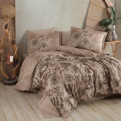 Lenjerie de pat satin clasy king size (le pala) foto