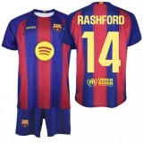 FC Barcelona set de copii replica 25/26 Home Rashford - 10 let