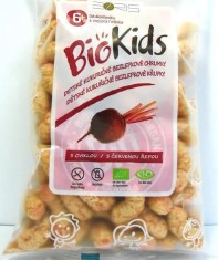 Biokids- pufuleti ecologici cu sfecla rosie 55gr foto