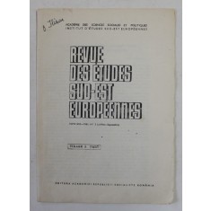 NOTES EN MARGE D &#039;UNE MONOGRAPHIE RECENTE CONCERNANT LA ROMANIE GENOISE par OCTAVIAN ILIESCU , REVUE DES ETUDES SUD - EST EUROPEENNES , TOME XIX - 19