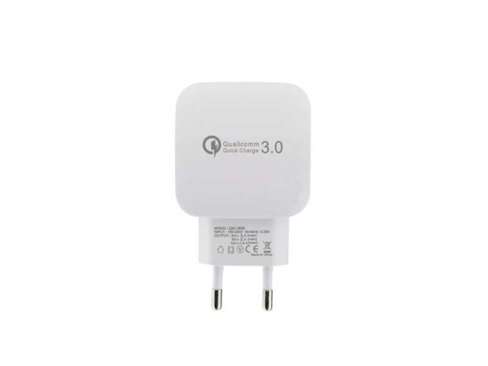 Alim USB A x1 retea 2.4A QC3.0