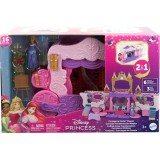 Set de joaca 2 in 1, Disney Princess, Carriage to Castle, HWX17