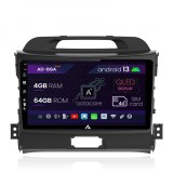Cumpara ieftin Navigatie Kia Sportage (2010-2016), Android 13, A-Octacore 4GB RAM + 64GB ROM, 9 Inch - AD-BGA9004+AD-BGRKIT146