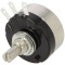Potentiometru axial 50k&Omega; 800mW 6mm cărbune