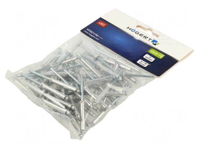 Dibluri Aluminiu 4.8mm x 28mm 50buc