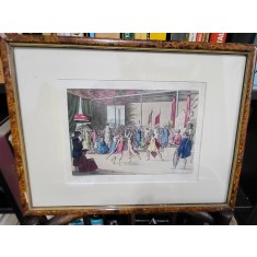 GRAVURA - C. 1827 .MONTICELLI GIULIO FERRARIO . ZANCON