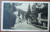 Carte postala, Tusnad, Promenada, 1928