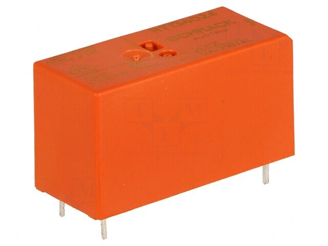 Releu Electromagnetic 24VDC 12A 250VAC SPST-NO THT