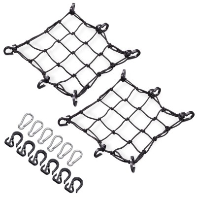 Set 2 Plase de marfa pentru motociclete Navaris, 40 x 40 cm, Carlige, Carabiniere, 54307.01 foto