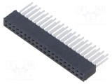 Conector şiruri pini mamă 40 pini 2,54mm THT SAMTEC