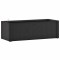 Strat inaltat gradina sistem auto-udare, antracit, 100x43x33 cm
