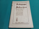 PEDAGOGIA ȘI DIDACTICA PENTRU ȘCOLILE NORMALE *ȘT. BĂRSĂNESCU /ED. INTERBELICA*4