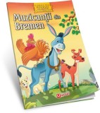 Muzicantii din Bremen - Povesti clasice de colorat A4, Unicart