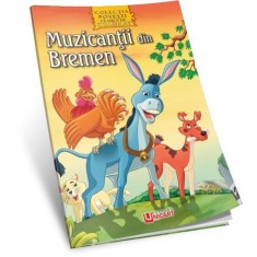 Muzicantii din Bremen - Povesti clasice de colorat A4