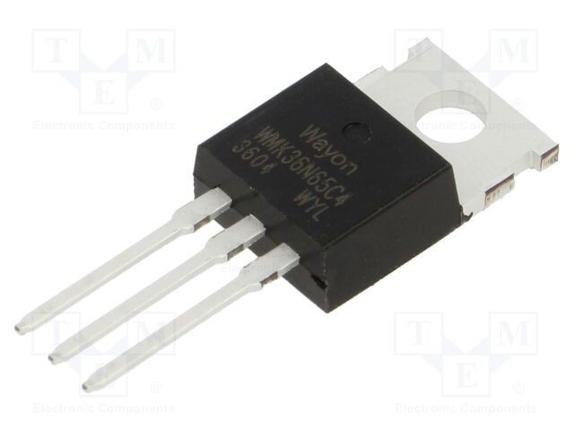 Tranzistor N-MOSFET WAYON WMOS&trade; C4 650V 20A 100A 277W