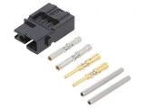 Kit Conector AUX 1x4 PIN/SKT 20 AWG