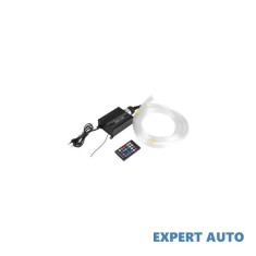 Kit fibra optica led rgb+w plafon instelat cu efect meteorit (stea cazatoare) 760 fire ,3m 12v cod: hh-76023 Alta marca Alt model #7 foto