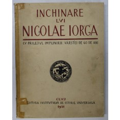 Inchinare lui Nicolae Iorga - Cluj, 1931