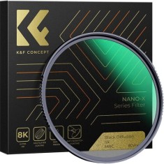 Filtru Difuzie Neagra K&amp;F Concept Nano-X Series Black Diffusion 1/4