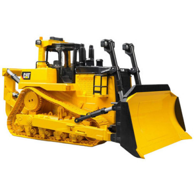 Jucarie Utilaj de Constructie Buldozer CAT Bruder, Galben, BR02452 foto