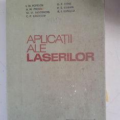 I. M. POPESCU - APLICATII ALE LASERILOR