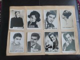 Fotografii actori si cantareti romani anii &#039;60 - 8 bucati lipite, Necirculata, Fotografie