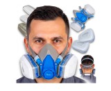 Semimasca de protectie pentru vopsit cu filtre pentru vapori organici si particule, pentru lucrari de vopsire si slefuire, Geko G90013