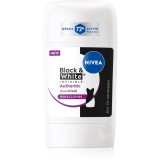 NIVEA Black &amp; White Authentic antiperspirant puternic 72 ore 50 ml