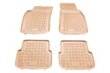 Covorase Presuri Auto Cauciuc Dedicate Bej Audi A6 Allroad Quattro C6 2006 - 2011 | Audi A6 III C6 Pre Facelift 2004 -2008