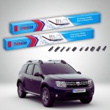 Cumpara ieftin Ștergătoare Dacia Duster I Facelift SUV 2014-2016 | Set Față Flat Premium &ndash; TeamCar&reg;