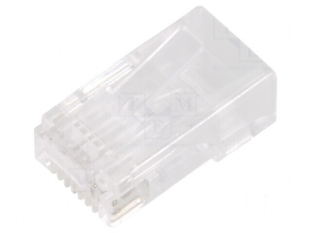 Conector RJ45 Cat 6 ecranat 8p8c IDC
