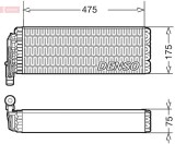 Evaporator aer conditionat Iveco Stralis I Motor AD 190S27, AD 190S30, AD 190S31, AD 190S33, AD 190S35, AD 190S36, AD 190S40, AD 190S43, AD 190S45,