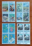 U.S.A- &#039;&#039;FLORA si FAUNA-Protejata&#039;&#039;-4bloc de 4 timbre-Nestampilate, Nestampilat