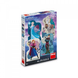 Puzzle Frozen, 4x54 piese