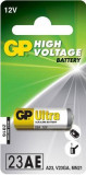 Baterie ultraalcalina 23A 12V GP 10X28 GP23AU-BL1, G&amp;P