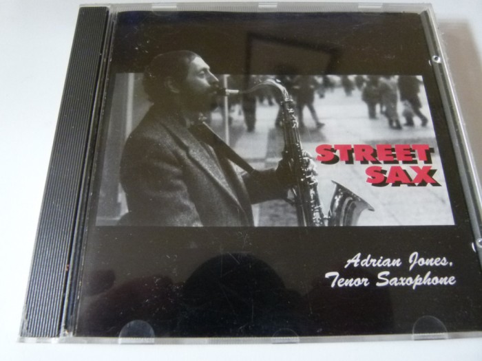 Adrian Jones - Street sax, cd