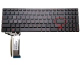 Tastatura Asus Neagra 90NB06R2 R30320 iluminata layout US fara rama enter mic, G551 iluminata layout US fara