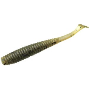SHAD JACKALL I SHAD TAIL 2.8INCH GREEN PUMPKIN PEPPER 6BUC/PL