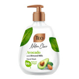 Sapun Lichid, Teo, Nature Elixir Avocado Lapte Migdale, 300 ml