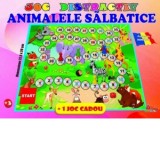 Joc distractiv - Animale salbatice + un joc cadou