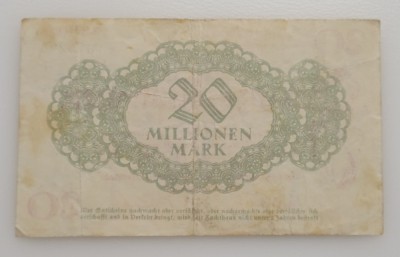 Germania - 20 Milioane Mark 1923 foto